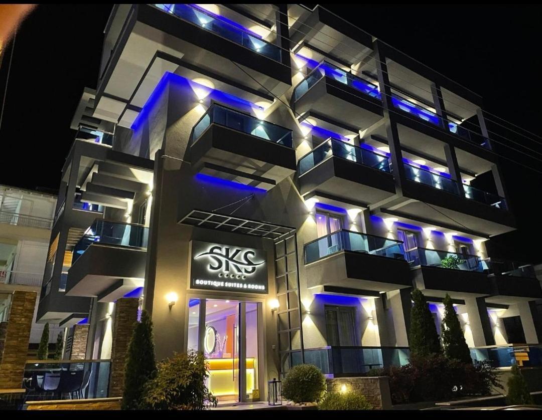 Sks Luxury Suites & Rooms Paralia Katerinis Bagian luar foto
