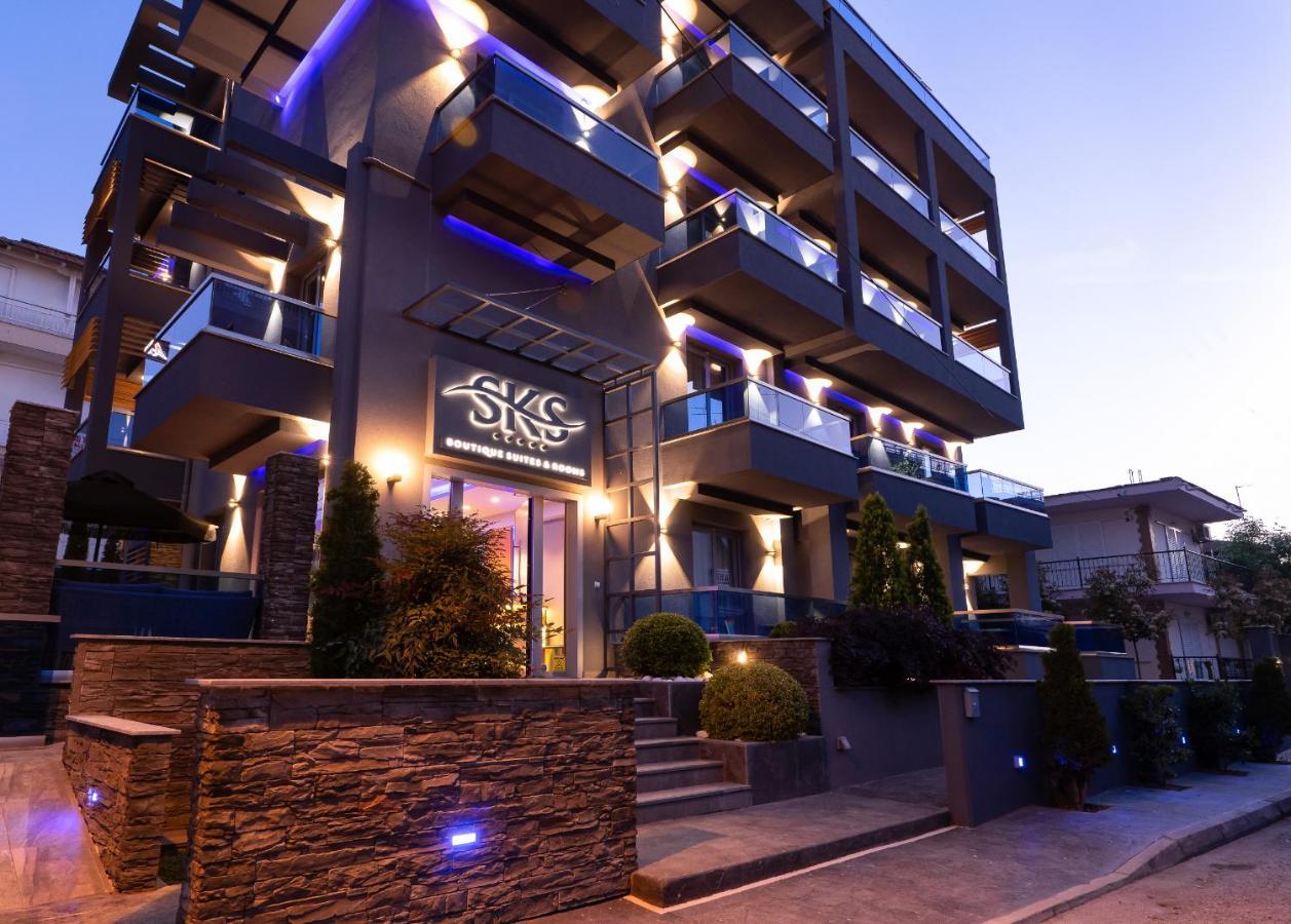 Sks Luxury Suites & Rooms Paralia Katerinis Bagian luar foto